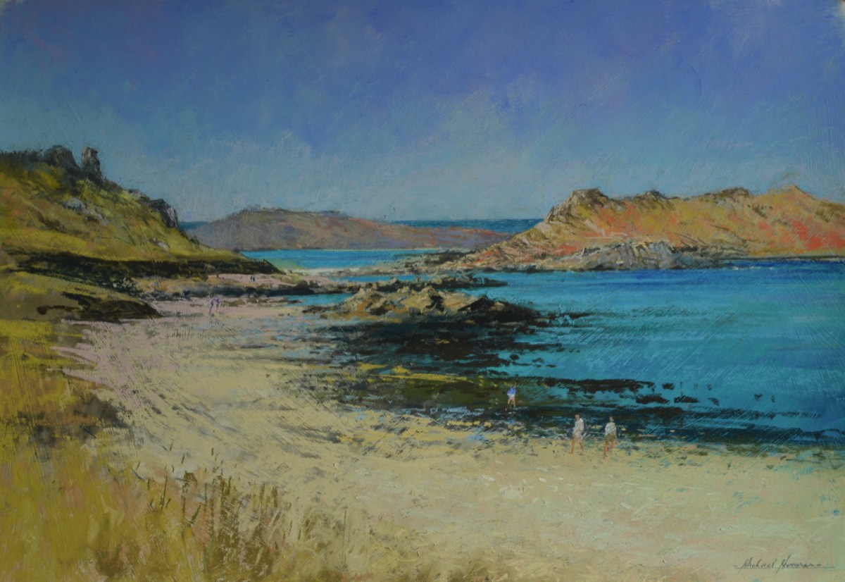 Towards White Island, St Martins