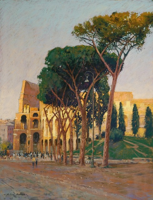 Evening light at the Colosseum