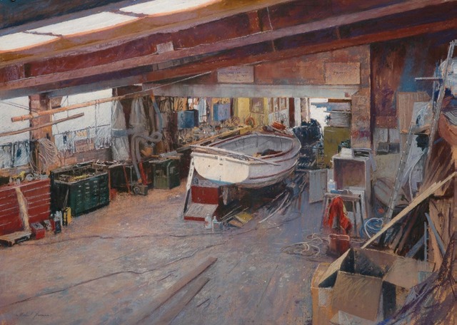 Trout boathouse, Topsham 2