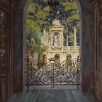 A garden entrance, Rome